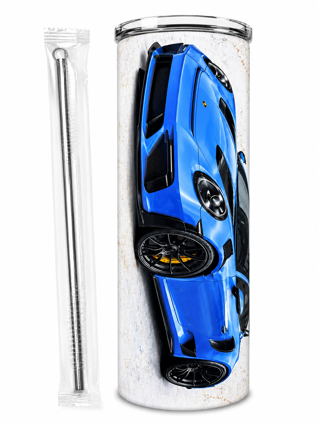 Exotic Car 20oz Tumbler - Handmade Inspirational Stainless Steel Cup