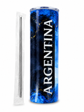 Argentina Flag 20oz Tumbler - Handmade Stainless Steel Cup