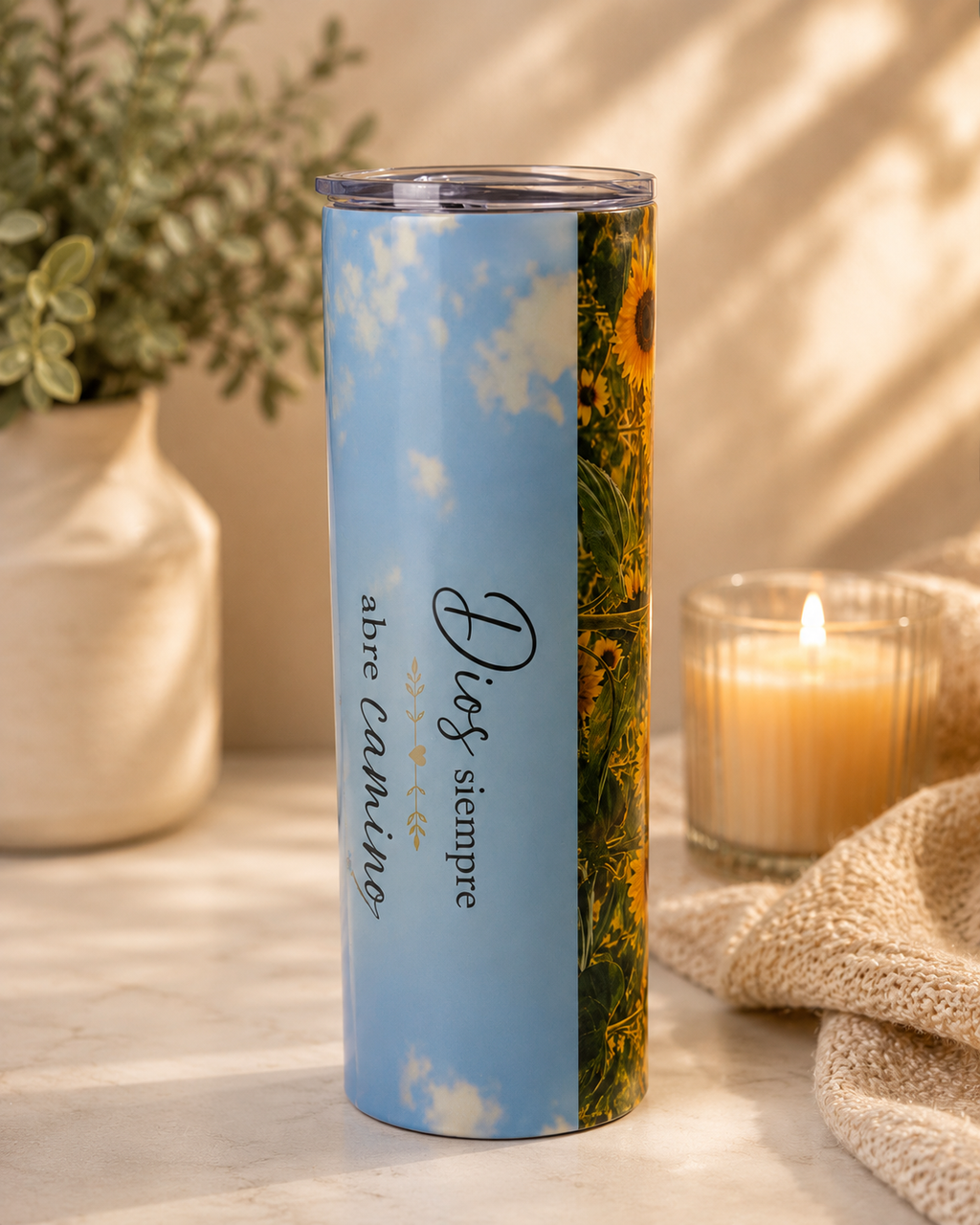 Dios Siempre Abre Camino| Premium 20oz Tumbler